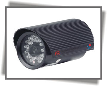 JVE-966 waterproof IR CCD camera