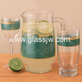 glass set cup