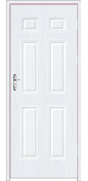 American style steel doors