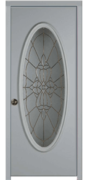 glass steel doors