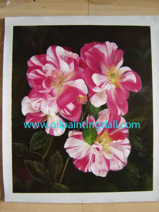 Flower oil paintings 