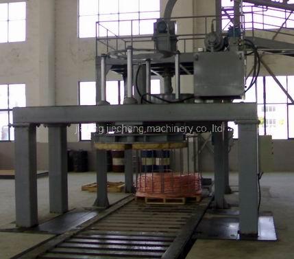 2-roll copper continuous casting and rolling machine line