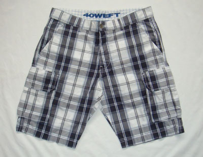 Plaid shorts