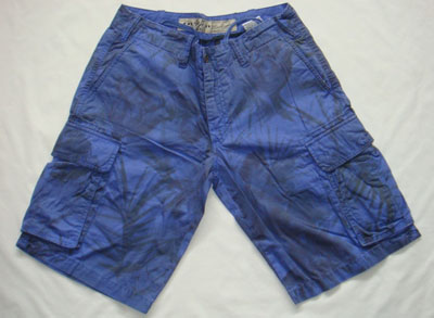 Blue short pants