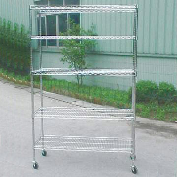 Five Shelf Metal Rack