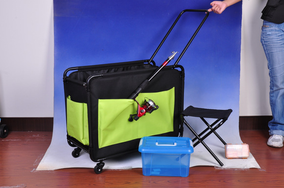 Collapsible 4-wheel trolley Fishing