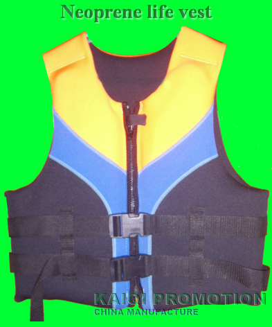 Neoprene life vest