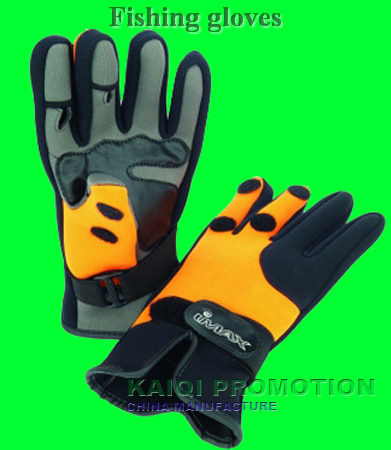 Neoprene fishing gloves