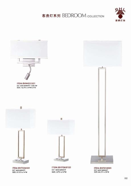 BHL LIGHTING CATALOG 004--LAMP/LIGHTING