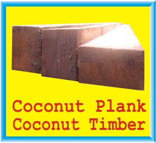 coconut timber & plank