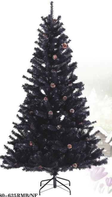 christmas tree black