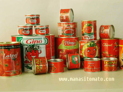 canned tomat paste