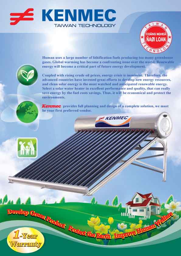 Solar water heater