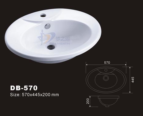 Drop In Bathroom Sink,Oval Drop In Sink