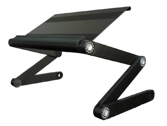 Folding laptop desk