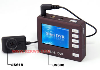 Mini DVR JS308 & Mini camera JS618