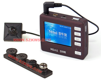 Mini DVR JS308 & Spy button camera SY-MCS 