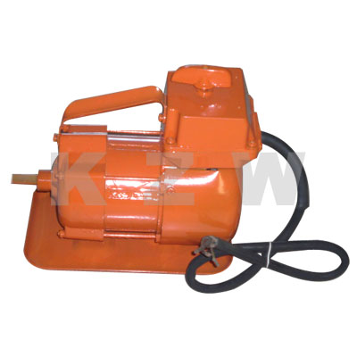 Red Electric Concrete Vibrator