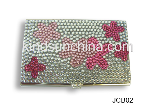 Jeweled Name Card Case