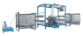 New Rolling Style 6-Shuttle Circular Loom 