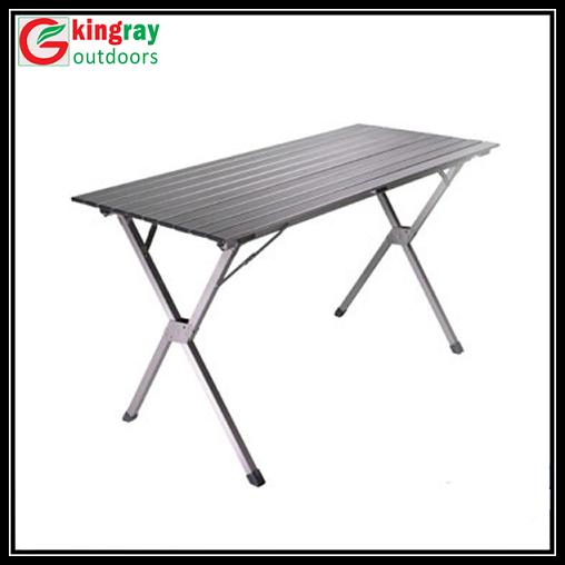 Aluminum picnic folding desk