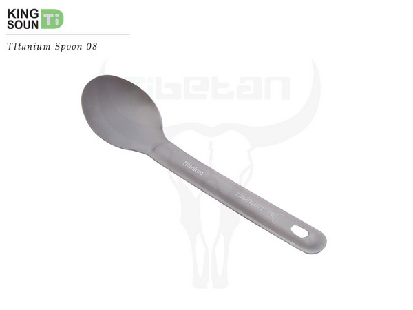 titanium short handle spoon