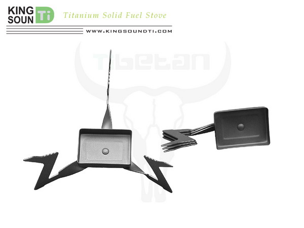 titanium solid fuel stove