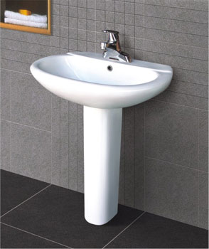 sell basin with pedestal