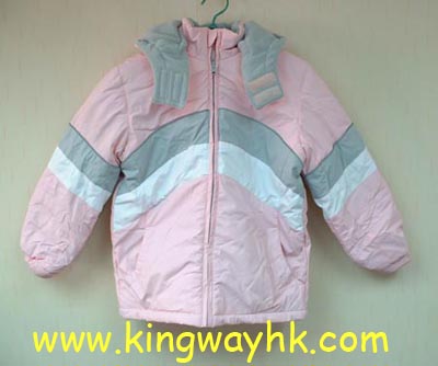 Stocklot of Girl's Wadded Jacket