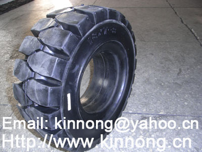 solid forklift tyre