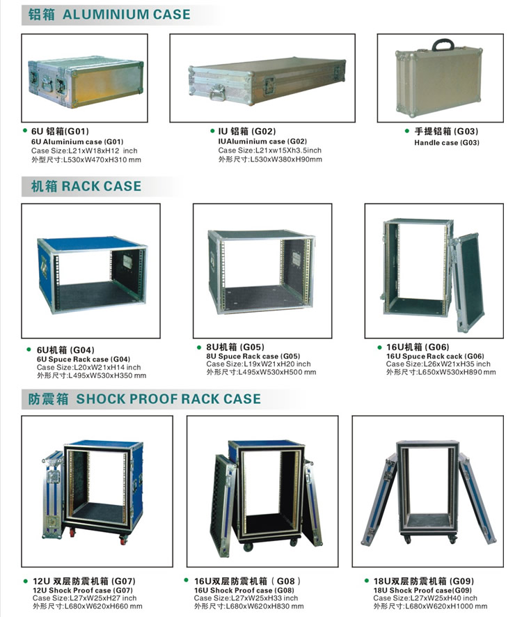 Flight case(U standard case)