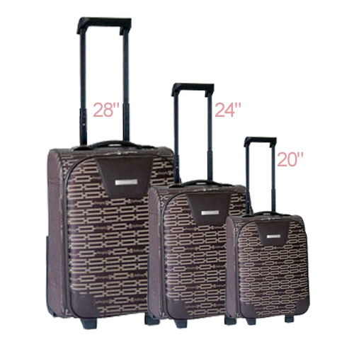 XTL0653 three-pieces EVA Trolley cases set