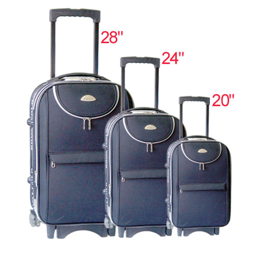 XTL5012B trolley cases with shandong silk