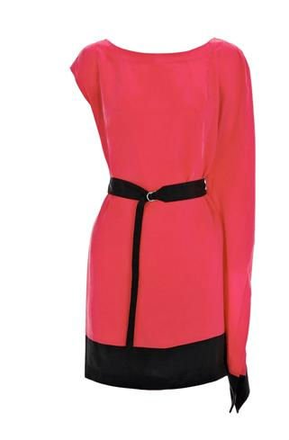 karen millen Soft colour block dress 