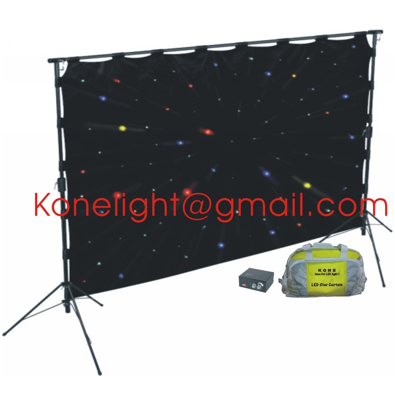 led star curtain/cloth