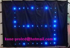 led video curtain