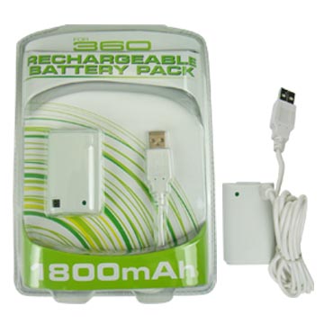 XBOX 360 1800mAH Rechargeable battery