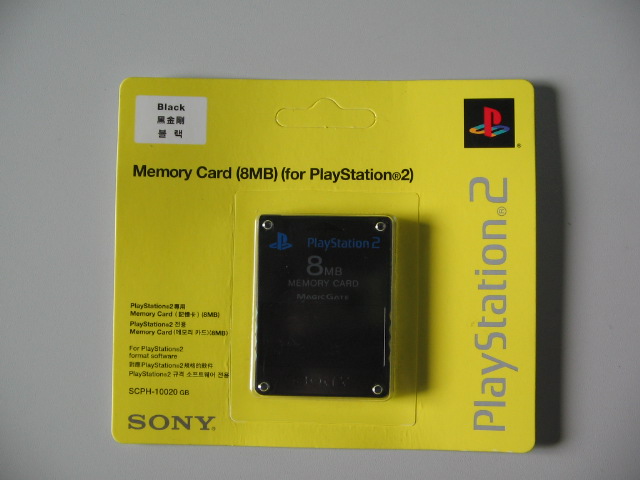 PS2 Memory card 