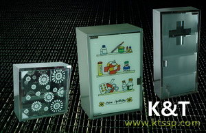 Stainless steel medicine boxes