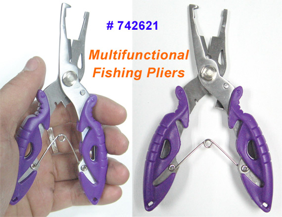 Multifunctional fishing pliers