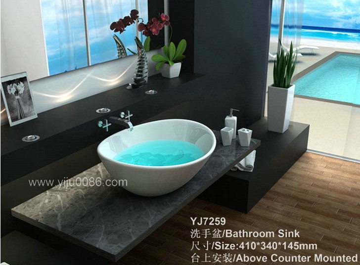 Sanitary Ware Bathroom Sink Bathroom Ceramic Sink