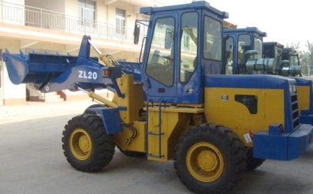 small wheel loader