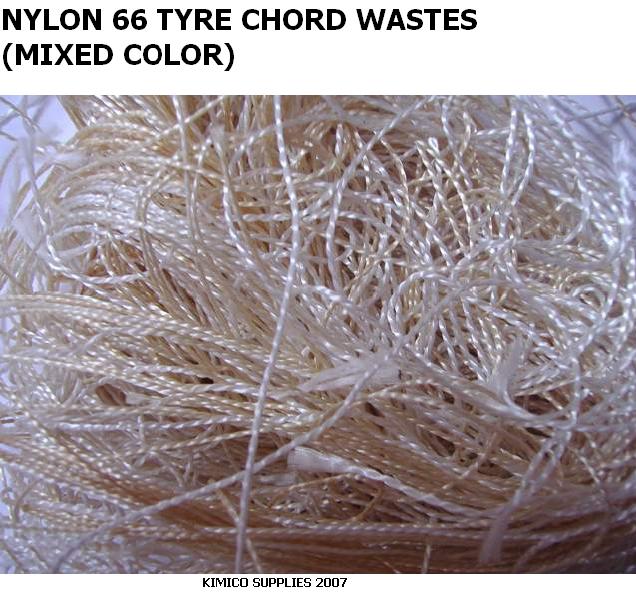 Nylon 66 Tyre Chord Wastes