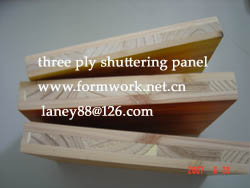 three ply shuttering panel