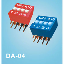 DIP Switch, 4 Standard Position