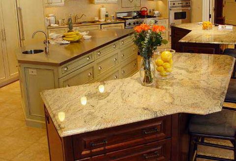 White Granite Slab