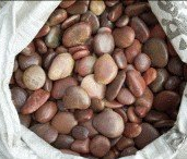 River Cobbles and Pebbles Yellow Natural