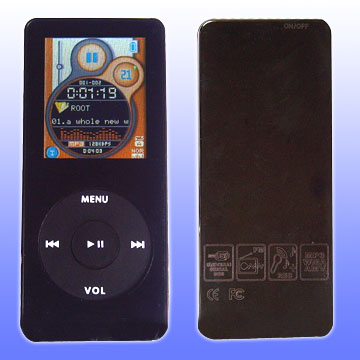 MP4 player with 1.8 Inch TFT Screen