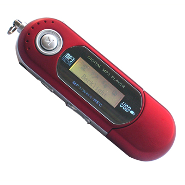 MP3 player with LCD displaye