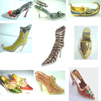 The shoe series exhibits 